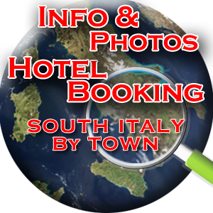 Welcome to Italy - Hotel Booking & Online Availability, Self Catering & Special Interest Holidays, Holiday Homes for Sale - Root Southern Italy - Route with us as we Root from there - Your Holiday Selected by you or Tailored by us. CHOOSE IT, CHECK IT, BOOK IT DIRECTLY ONLINE from Ancient Sicily to Amalfi Coast - Centuries of affinity between relaxation, comfort and recreation combined with art, history, travel and discovery - all savoured in with local folklore, traditions, food, wine and the soul of typical towns overhanging green mountains, through kilometres of rugged coast overlooking the blue Mediterranean and the warm-heart of all the local people...
This awaits you on your ideal holiday in South Italy, arranged by the best interpreter of your holiday desires: you, combined with our professional, hands-on experience and know-how of southern Italy. In the comfort of your own home, find your southern Italian ideal accommodation and secure your Italian reservation online at the click of your mouse. Virtually explore this idyllic part of the Italian peninsula, and take a peek at all the destinations' images, locations and descriptions, comfortably and easily on this online brochure.
The online brochure for travel and vacation to South Italy. We provide a wide range of information to give our guests a clear view of the available choices in destinations and accommodations, this way you can reserve your travel arrangements without delay.
A place of romance, beauty, history, religion, tradition and folklore, combined with good food and traditionally, home made cuisine and wine, with chrystal clear blue sea, rugged coasts, long sandy beaches, entertainment and fun, Southern Italy is the ideal holiday destination for your travel wishes.

We appreciate the importance of a long wanted travel experience, that reflects on the purposes of both relaxation and fun. That's why we offer our guests this online brochure, with unlimited photos, videos and information on both the holiday destinations and resorts and the accommodation types and services.
Whether a couple looking for time off to spend as a romantic week at the hotel, enjoying the hot weather, the restaurants' private ambience and the beach and sun, or a family whos' ideal two-week holiday is to relax in a self-catering villa, with a private pool for the kids to also enjoy and play around, close to the beach for freedom of choice, or even a trip for a larger group of friends, on the basis of an affordable long break, for entertaining but also relaxing time at discounted prices, with discovery and excursions as main aim, the South of Italy is an excellent destination.

Such wide choice of destinations and accommodation types so our visitors can tailor their own holiday, based on area, specific resorts, or tourist attraction, accommodation and board type, self-catering villas, bungalows, apartments, agritourisms, or hotels on half board, full board or b&b.
The Amalfi Coast, Sicily, Sardinia, Calabria, Puglia, Basilicata, Eolian Islands, Tremiti Islands and Maddalena Archipelago islands all have plenty to offer, to give you the travel experience of your life with the facilities and services of your choice, for your own tailor made vacation.

Fantastic natural areas in the Southern Italian protected National Parks for amazing rafting, trekking and sports experiences which also include breathtaking views, like the Pollino National Park in Calabria, or the Maddalena Archipelago National Park in Sardinia for exotic experiences discovering the natural beauties of small islands and their sea beds full of surprises, or the wonderful Castellana Grottoes in Puglia, for an unforgettable natural game of color and light experience inside our very own Mother Earth;
brilliant history facts and historical findings, like Pompei, the ancient and prosperous Roman city, lost under the fury of the Vesuvio Volcano, testimony of great history as even the exceptional Greek temples of the Sicilian Valley of Temples;
religion, tradition and folklore on the Amalfi Coast and the romantic typical towns of Amalfi, Sorrento and Positano or beautiful natural sceneries of Capri Island; All these destinations, resorts and locations explained for you in our online brochure to tailor your own holiday to the magnificent travel destination of South Italy right in the middle of the Mediterranean Sea.